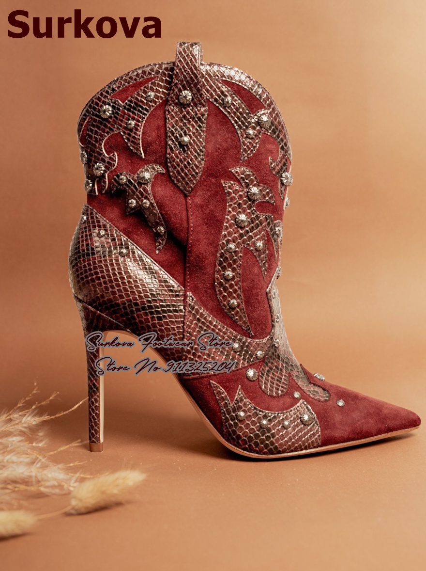 Surkova Vintage Western Cowgir - Western Cowgirl Boot 评论和价格