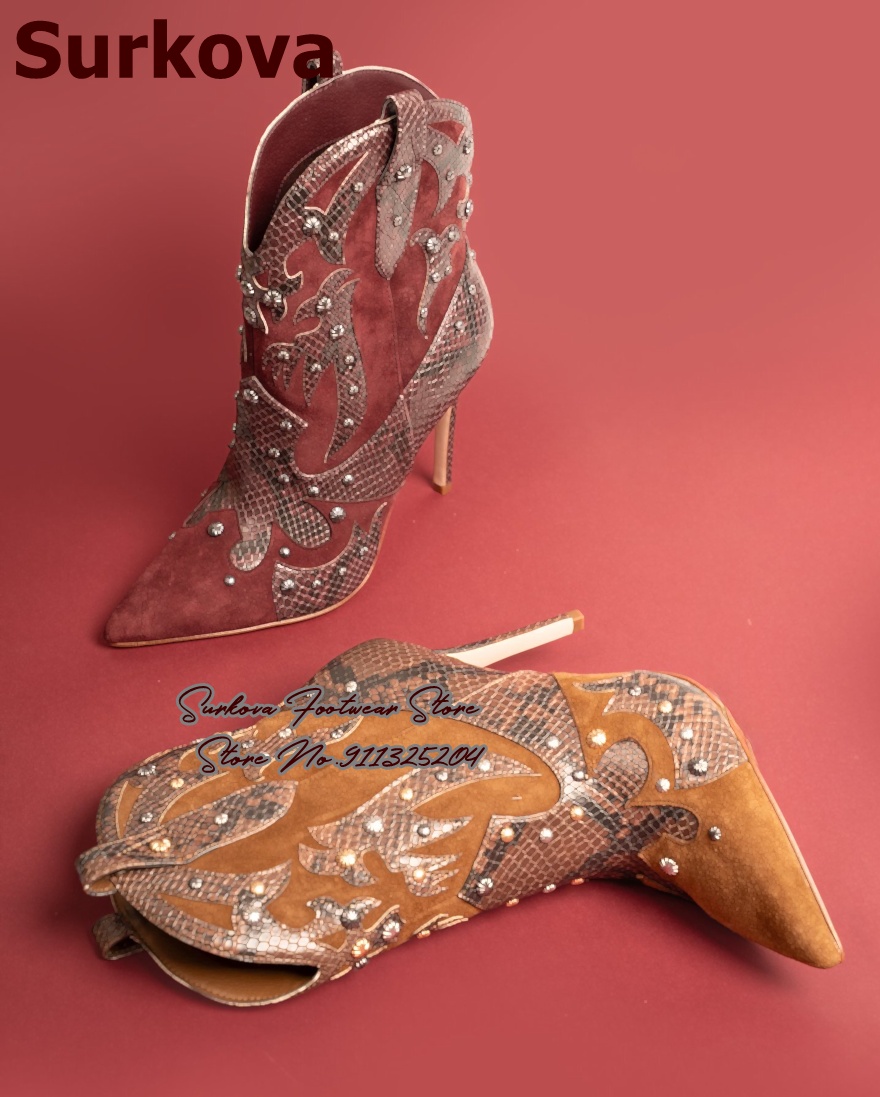 Surkova Vintage Western Cowgir - Western Cowgirl Boot 评论和价格