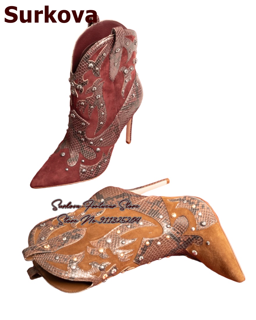 Surkova Vintage Western Cowgir - Western Cowgirl Boot 评论和价格