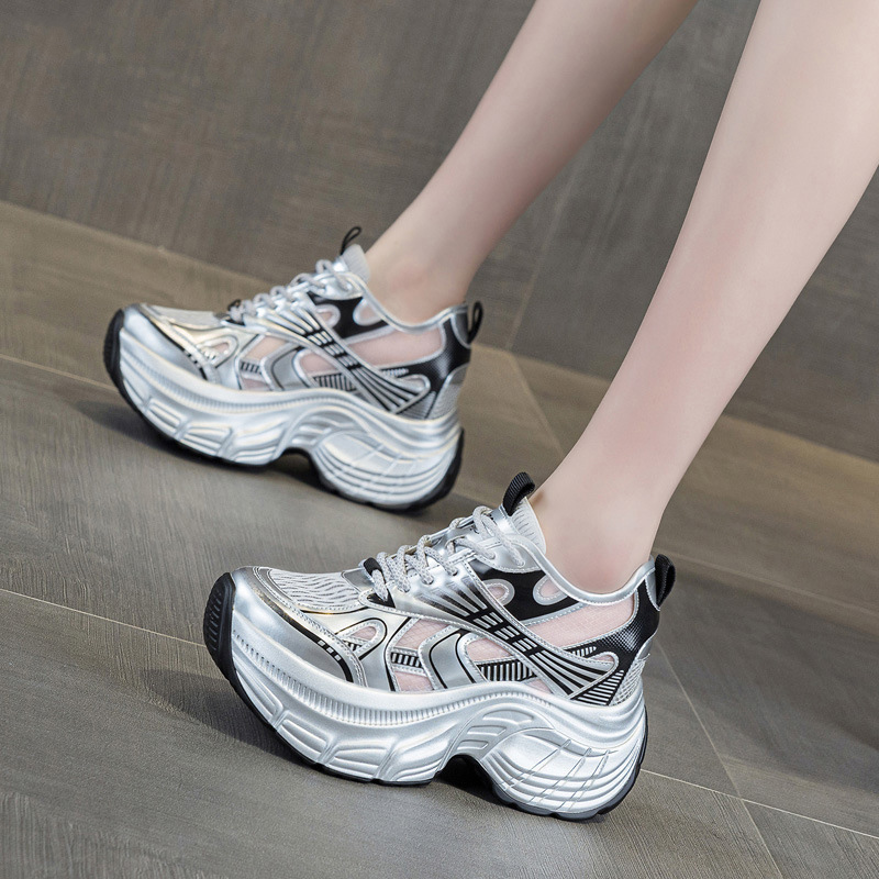 8cm Hidden Height Increasing P - Mesh Sneaker Women 评论和价格