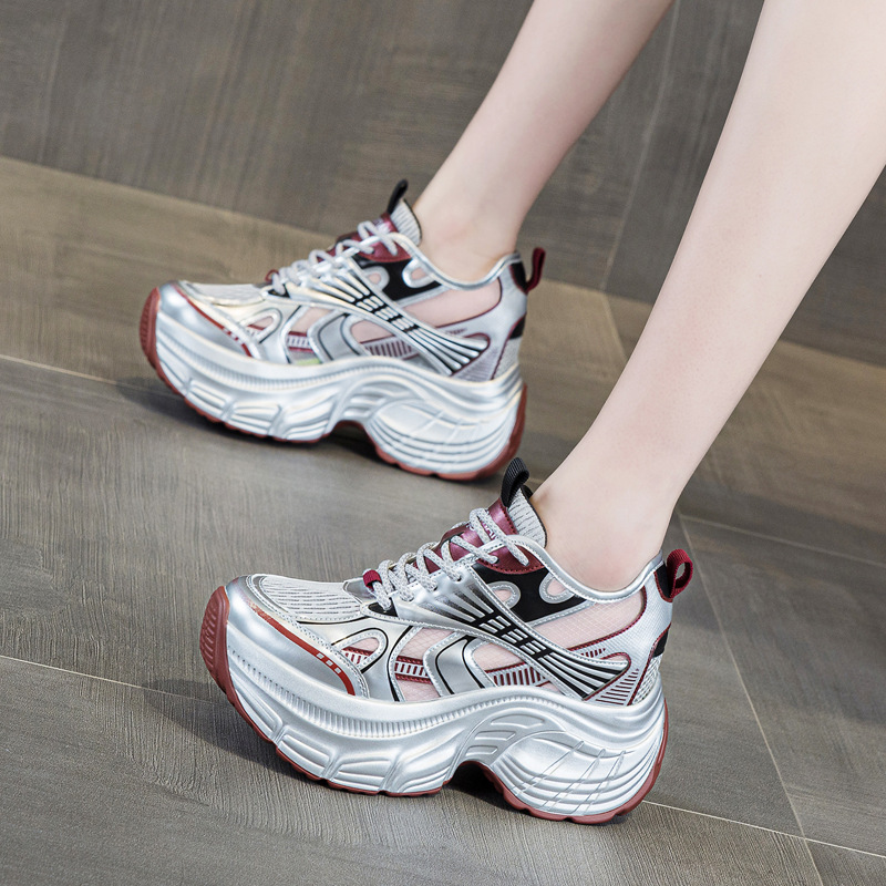 8cm Hidden Height Increasing P - Mesh Sneaker Women 评论和价格