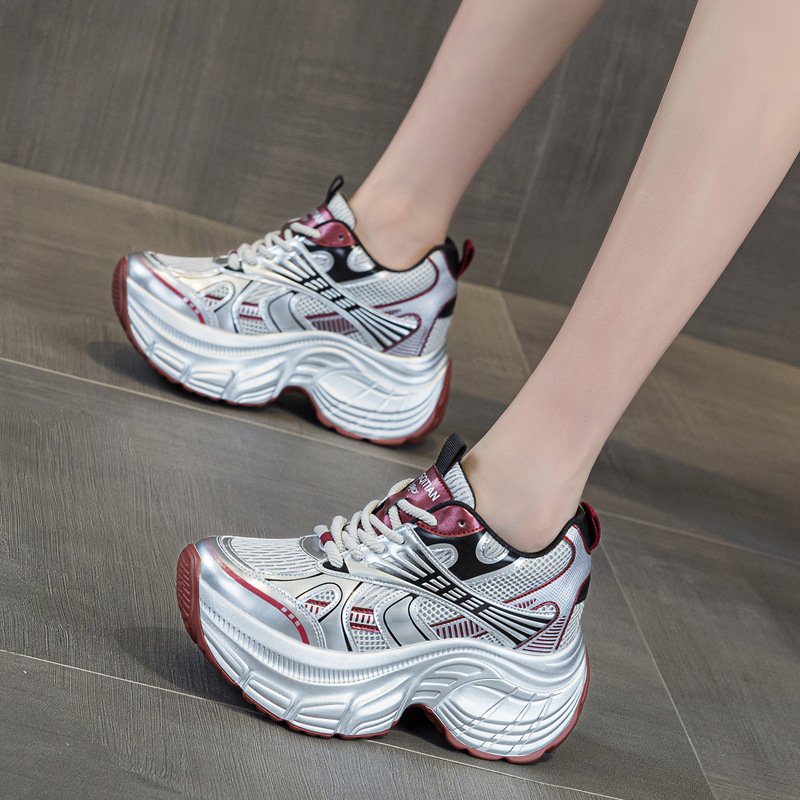 8cm Hidden Height Increasing P - Mesh Sneaker Women 评论和价格