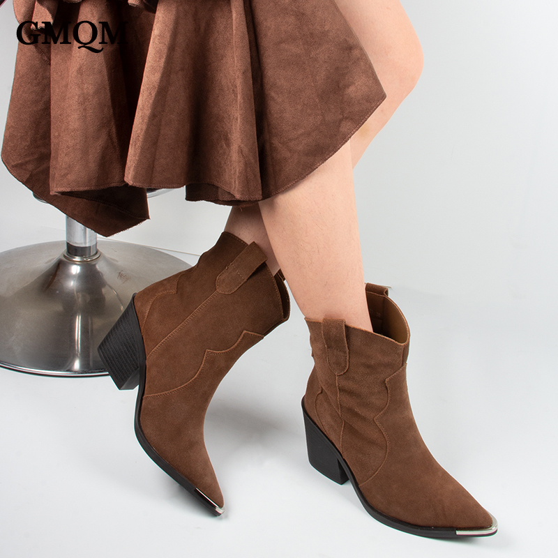 GMQM 2025 Women's Comfort Ankl - Western Cowgirl Boot 评论和价格
