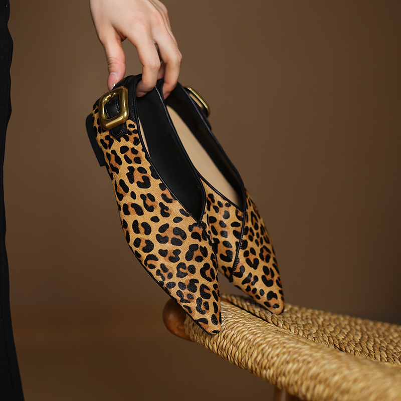 2026 New Spring Trend Genuine  - Pointed Toe Flat 评论和价格