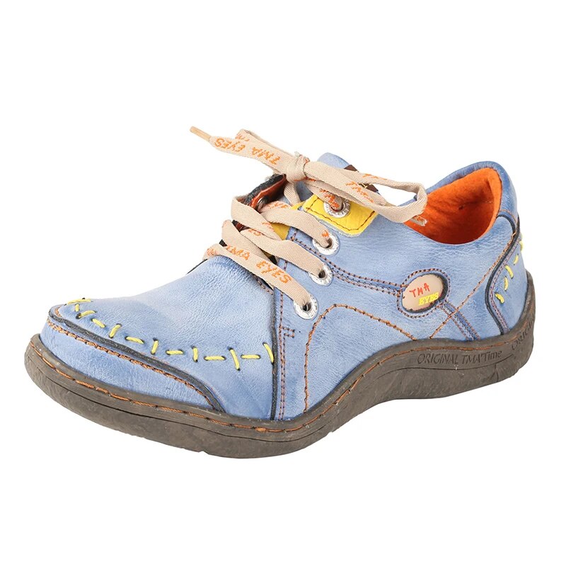 TMA EYES Women's Hand-Stitched - Women Shoes Ysl 评论和价格