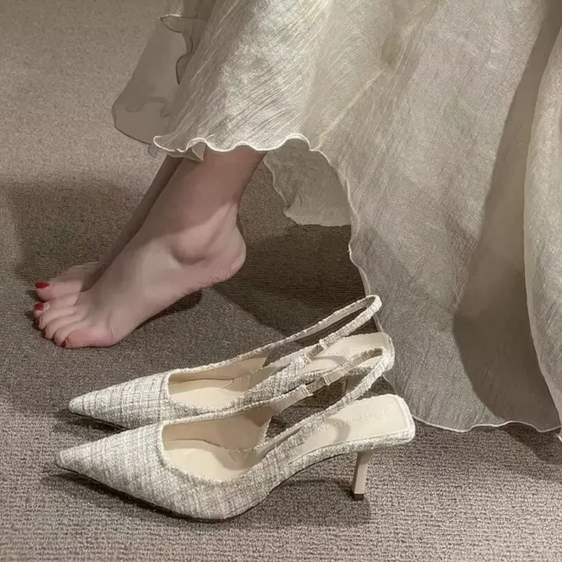 Fashion brand designed knitted - Pointed Toe Flat 评论和价格