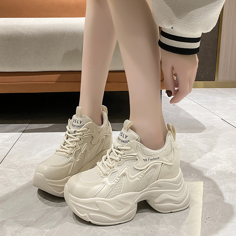 Heightening Sneakers for Women - Mesh Sneaker Women 评论和价格