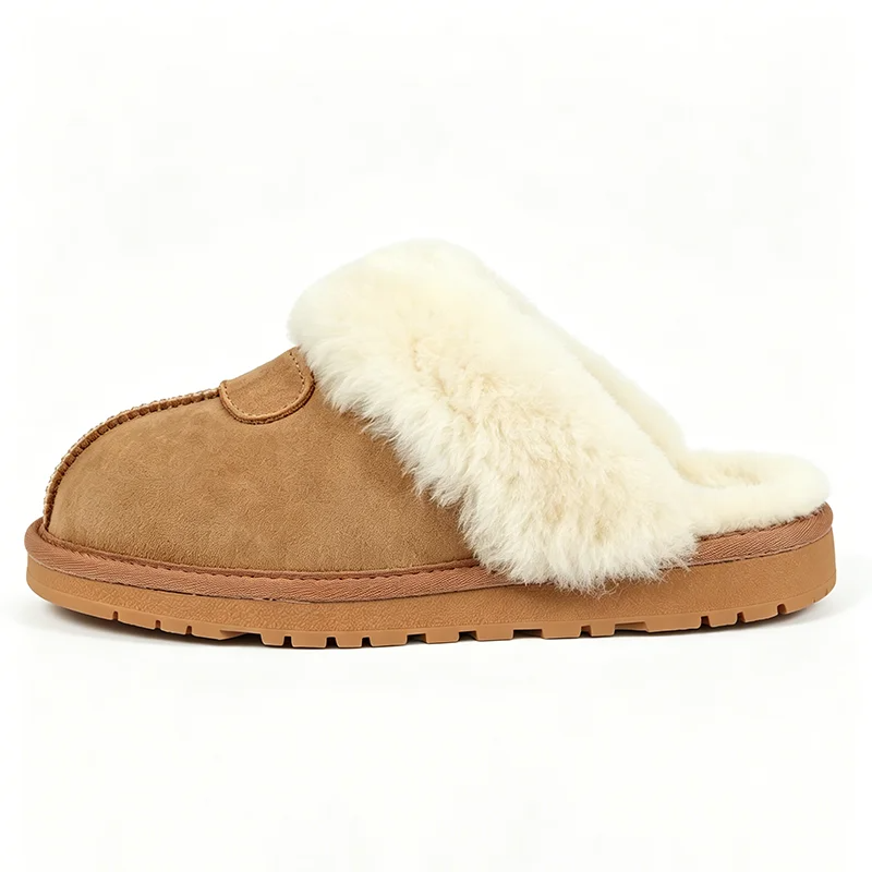 Natural Fur Slippers for Women - Women Shoes For Winter 评论和价格