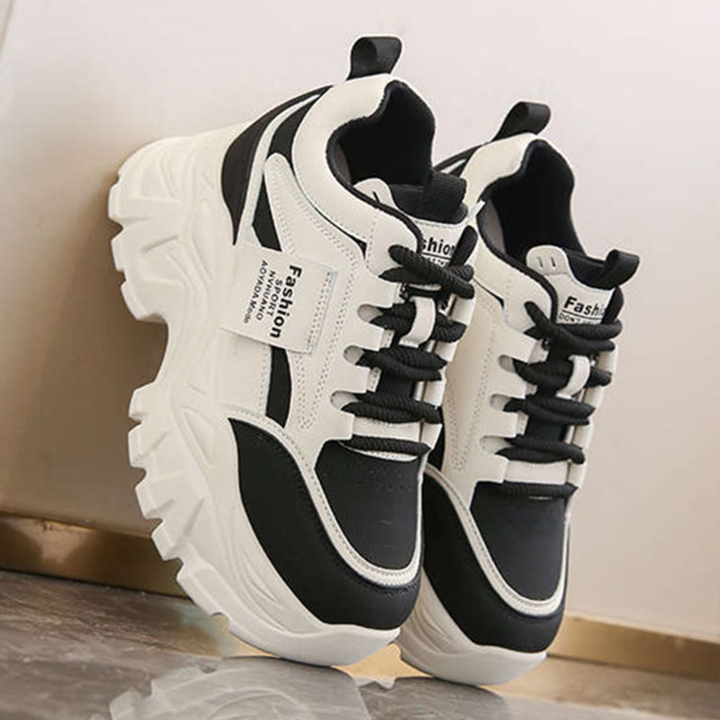 New Fashion Platform Sneakers  - Mesh Sneaker Women 评论和价格