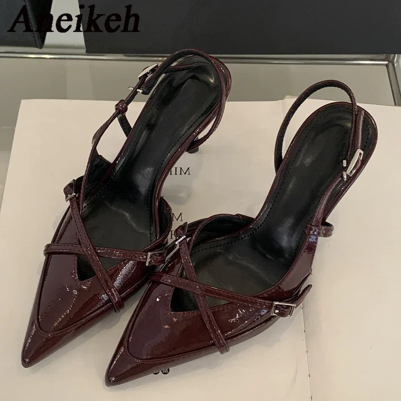 Aneikeh Designer Pointed Toe   - Women Shoes Ysl 评论和价格