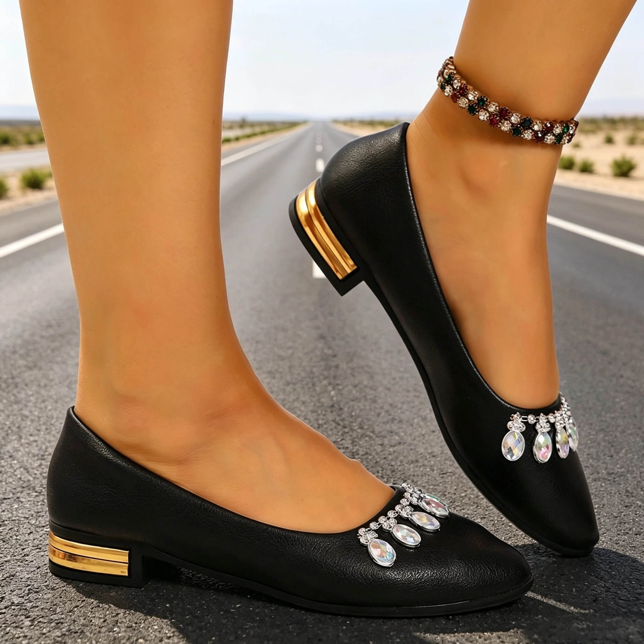 Women Flats Pointed Toe Ballet - Women'S Shoes In Fashion 评论和价格