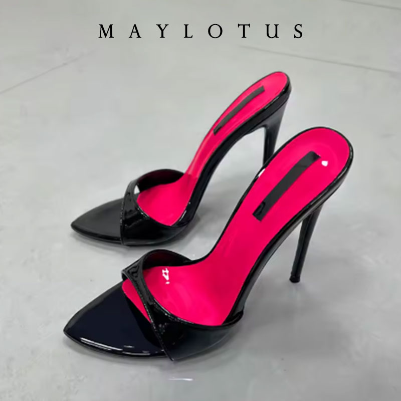 Size 35-46 Patchwork Stiletto  - Women Shoes Ysl 评论和价格