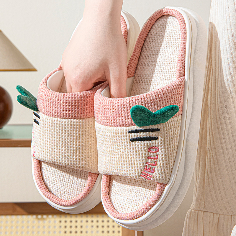 New Style Linen Slippers for W - Women Shoes On Sale 评论和价格