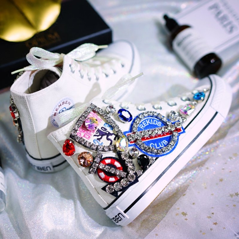 Woman Canvas Shoes Flat Platfo - Women Shoes Ysl 评论和价格