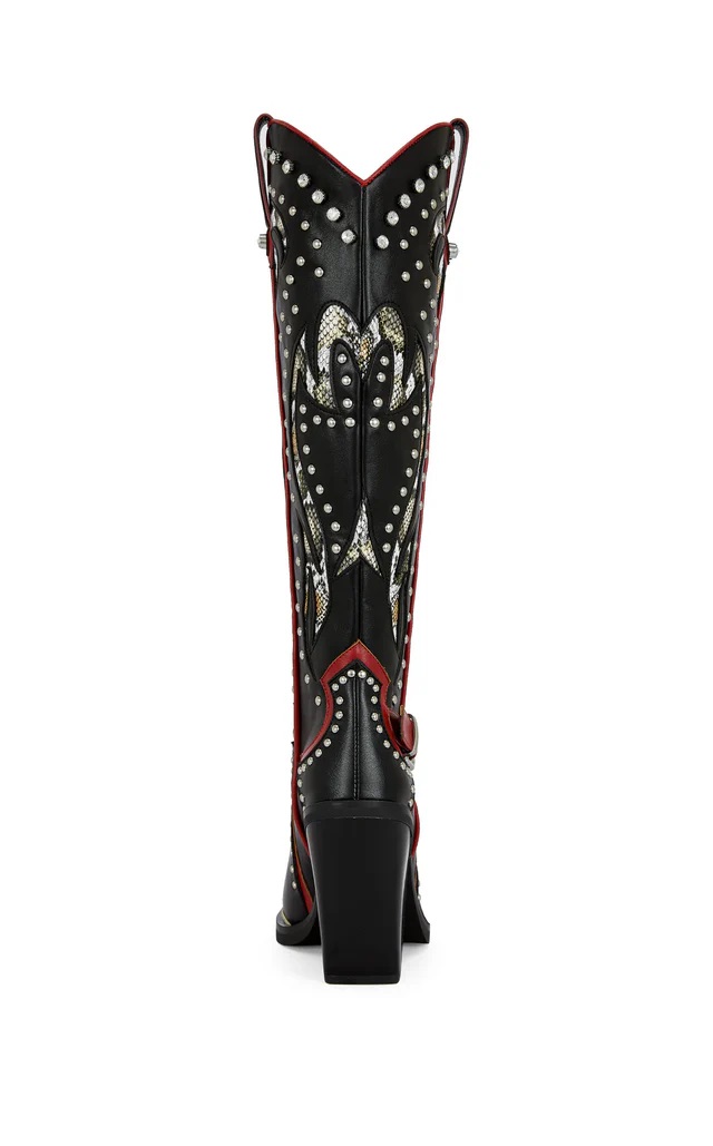 2025 Plus Size 44 Women's Embr - Western Cowgirl Boot 评论和价格