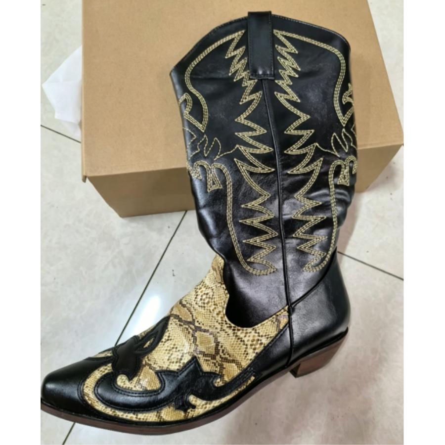 Embroidered Western Cowboy Boo - Western Cowgirl Boot 评论和价格