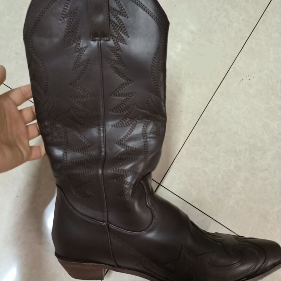 Embroidered Western Cowboy Boo - Western Cowgirl Boot 评论和价格