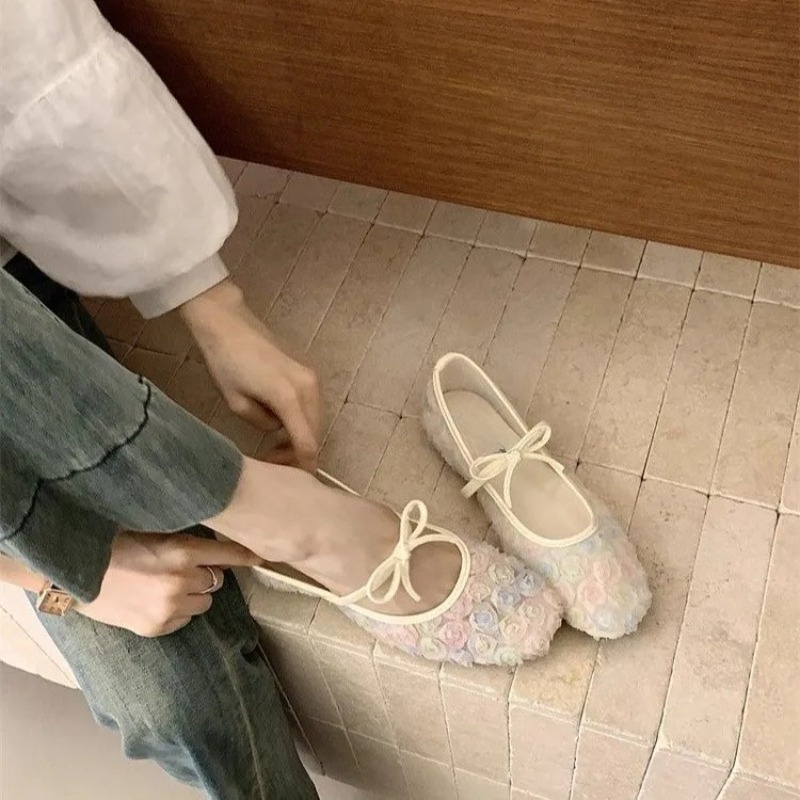 Gentle New Chinese Rose Mesh M - Women'S Shoes In Fashion 评论和价格