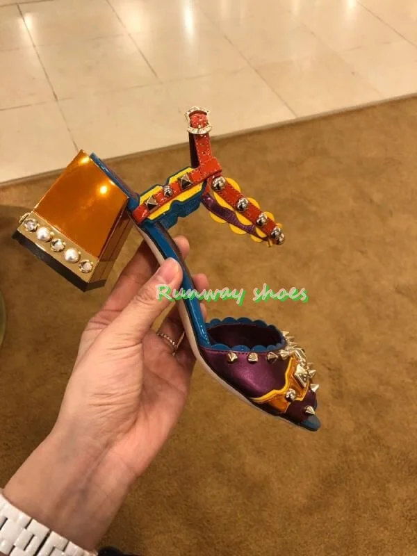 Rhinestone Pearl Heels T-strap - Women'S Shoes Clogs 评论和价格