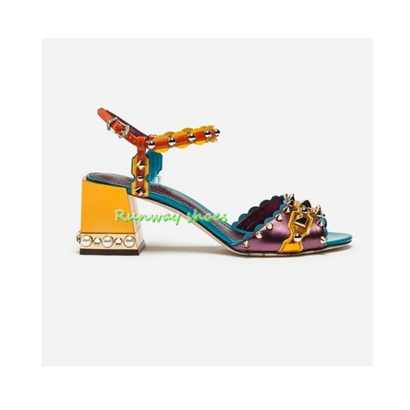 Rhinestone Pearl Heels T-strap - Women'S Shoes Clogs 评论和价格