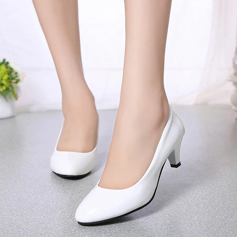 Female Pumps Nude Shallow Mout - Women'S Shoes Clogs 评论和价格
