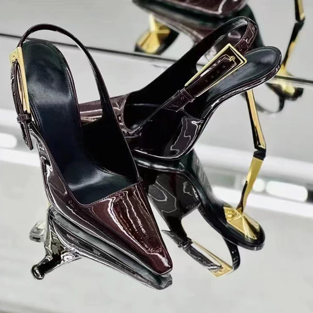 New Autumn 2024 Square Toe Sli - Women Shoes Ysl 评论和价格