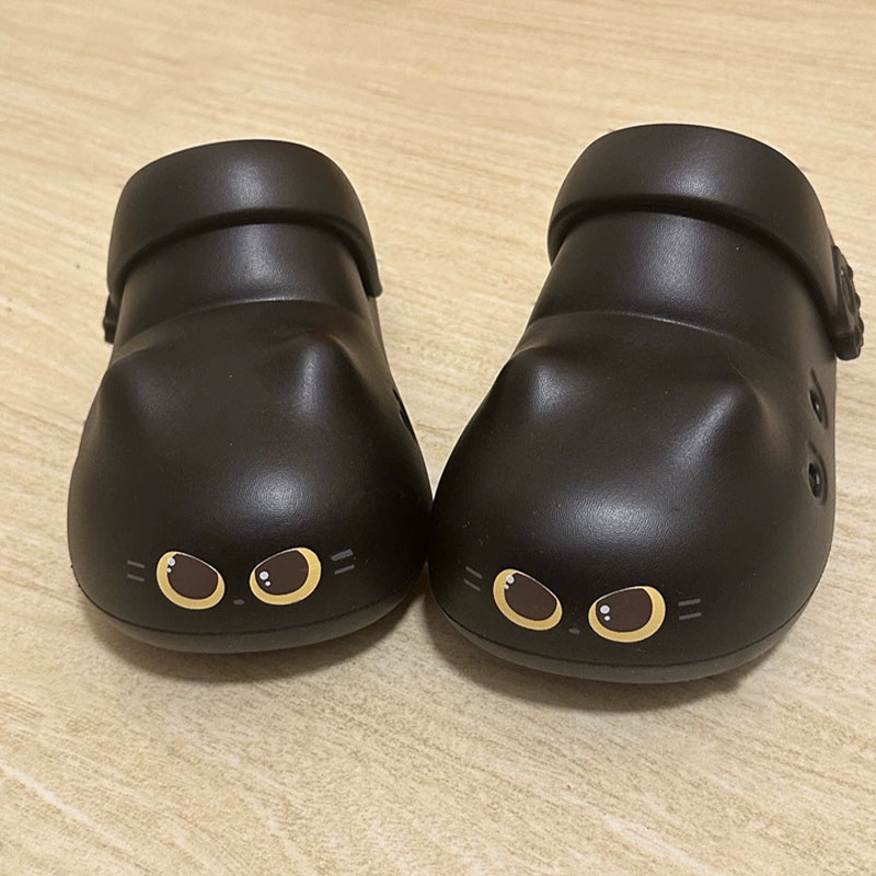 New creative black cat slipper - Women'S Shoes Clogs 评论和价格