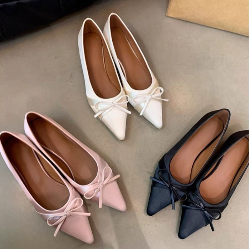 Summer New Style Chiffon Fashi - Pointed Toe Flat 评论和价格