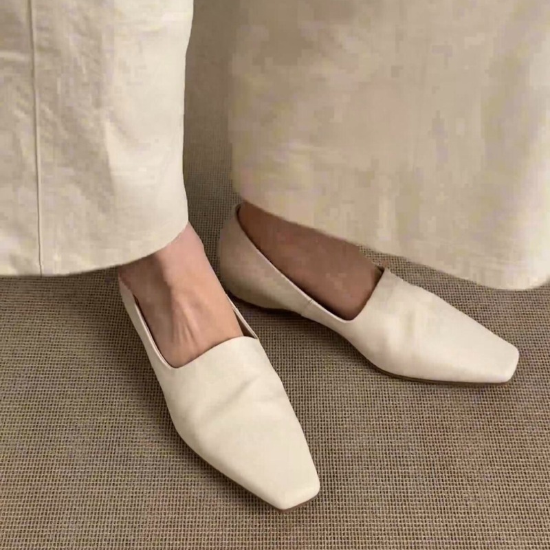 Retro Flat Loafers Women's Sli - Pointed Toe Flat 评论和价格