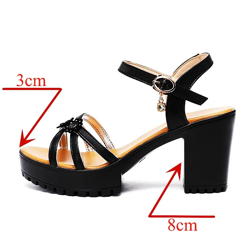 8cm Small Size 32-43 Elegant F - Women Shoes Model 评论和价格