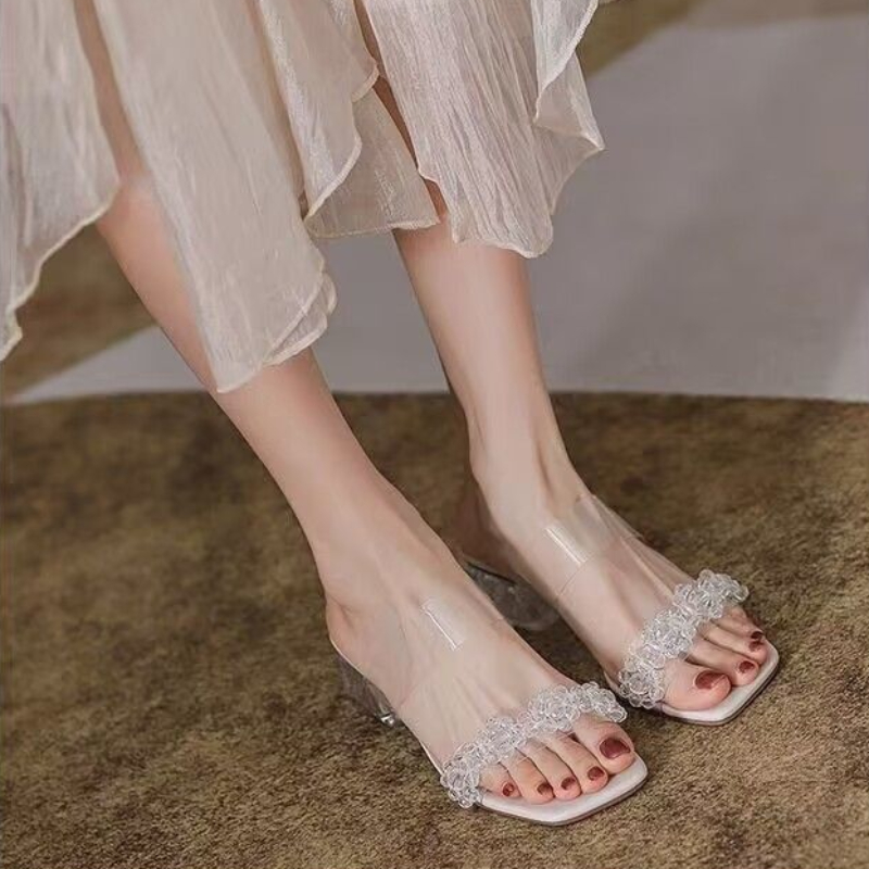 Slides Rhenstone Summer Crysta - Women Shoes Ysl 评论和价格