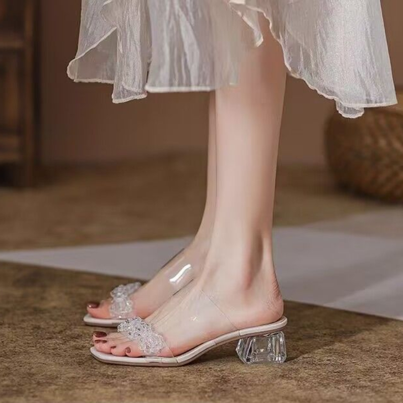Slides Rhenstone Summer Crysta - Women Shoes Ysl 评论和价格