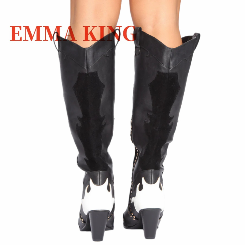 Studded Western Cowboy Boots W - Western Cowgirl Boot 评论和价格